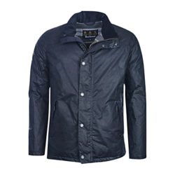 Barbour Hilton Wax Jacket Navy